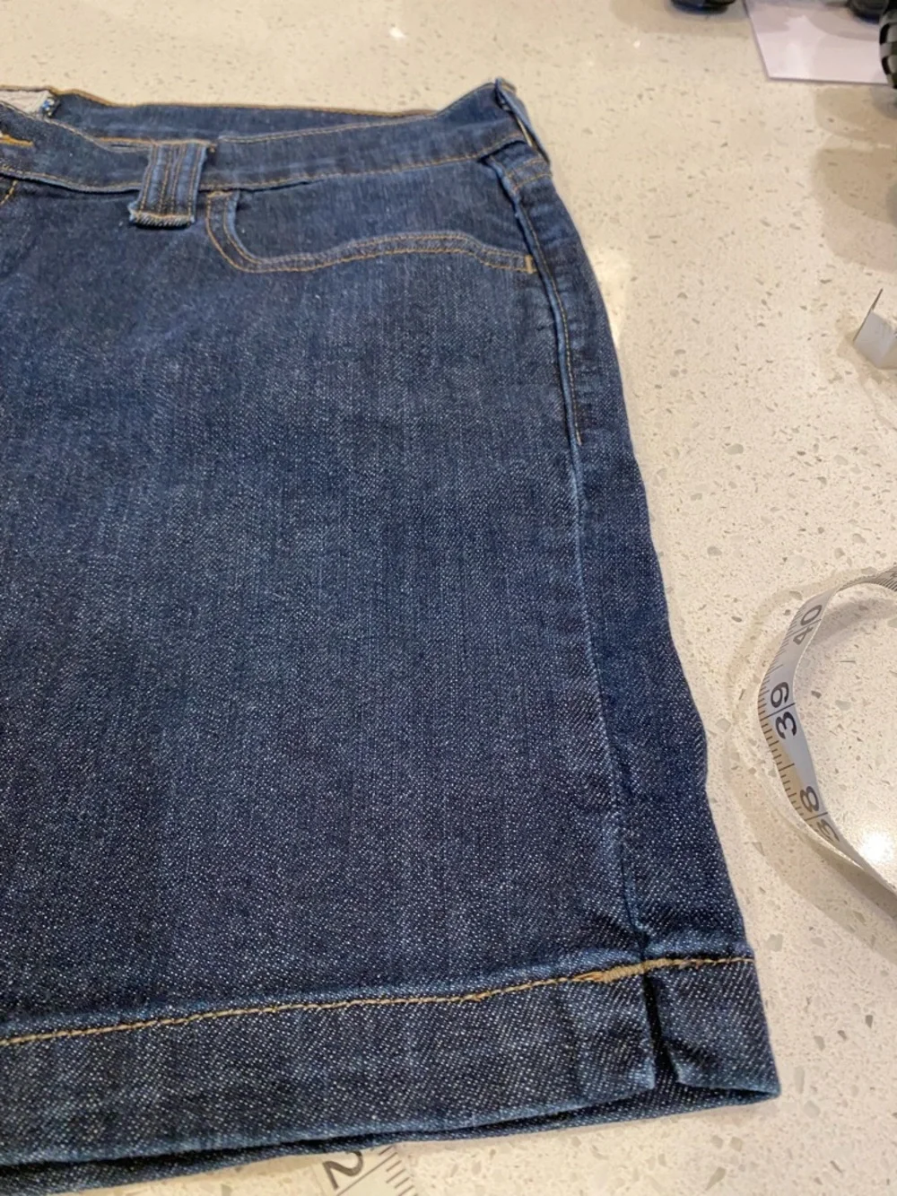 Levi's 515 Denim Shorts size 16 cowboy western festival Y2K